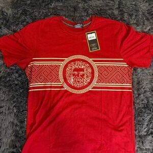 Red tribal t-shirt